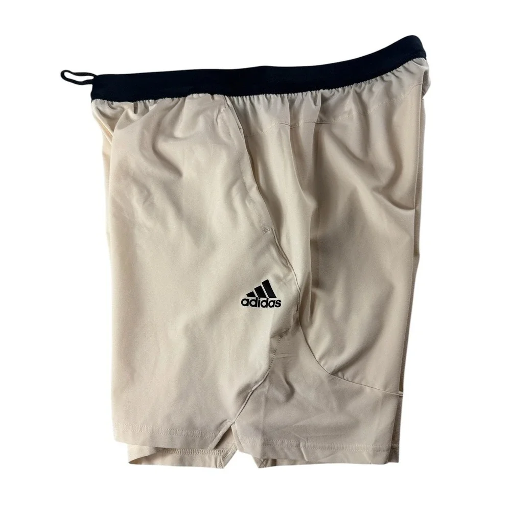 Adidas Mens M Axis WVN 3.0 Training‎ Shorts XL Wonder White HJ7971 New